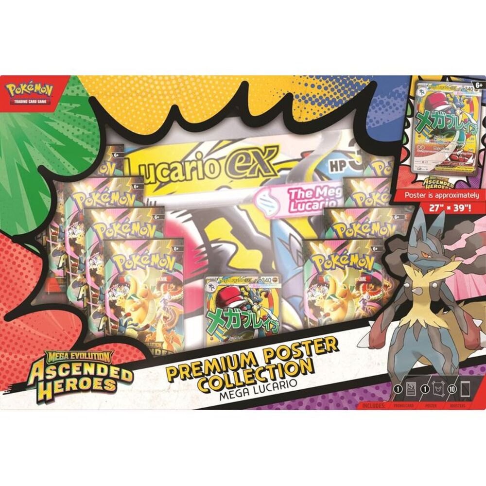 Pokemon - Pokémon Mega Evolution Ascended Heroes Premium Pos Yellow - Picture 2 of 4